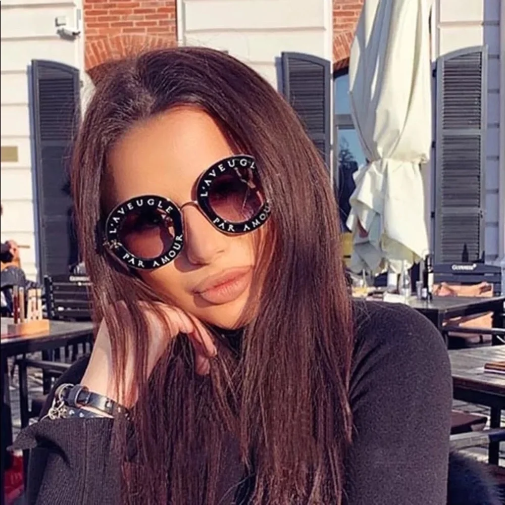 🍒3/$30 New Gucci-Style L'Aveugle Par Amour Sunnies
